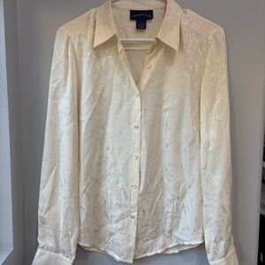 Vintage Charter Club Silk Shirt